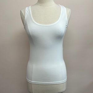 Elie Tahari Tank Top in White